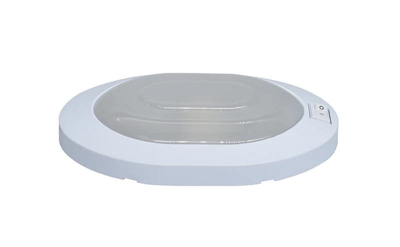 

4W LED Ceiling Dome Light Plastic Oval Ceiling Lamp for 12V Marine Boat Motorhome Accessories