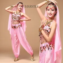 DJGRSTER Новое поступление Сексуальные Восточные костюмы для танца живота для женщин костюмы для танца живота дизайн для женщин