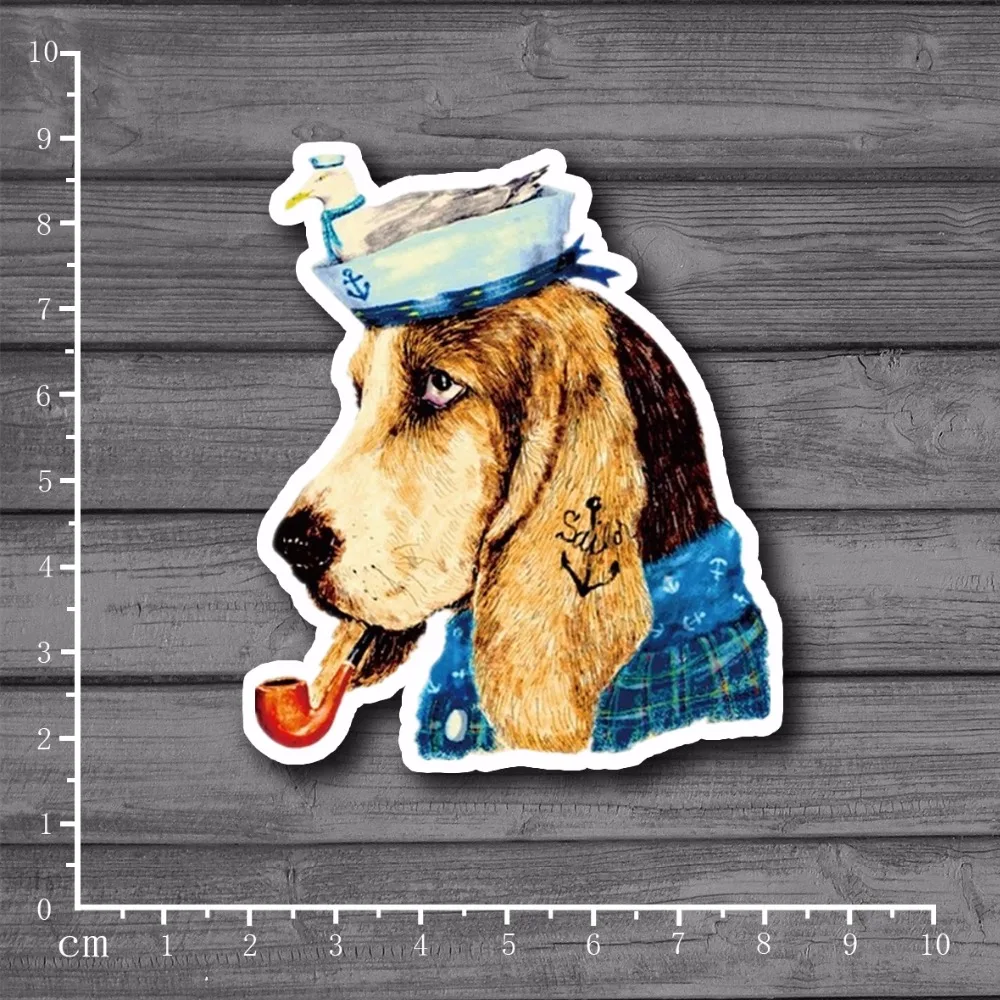 Наклейка на ноутбук сделай сам с изображением милой собаки|sticker for laptop|stickers macbookdecal
