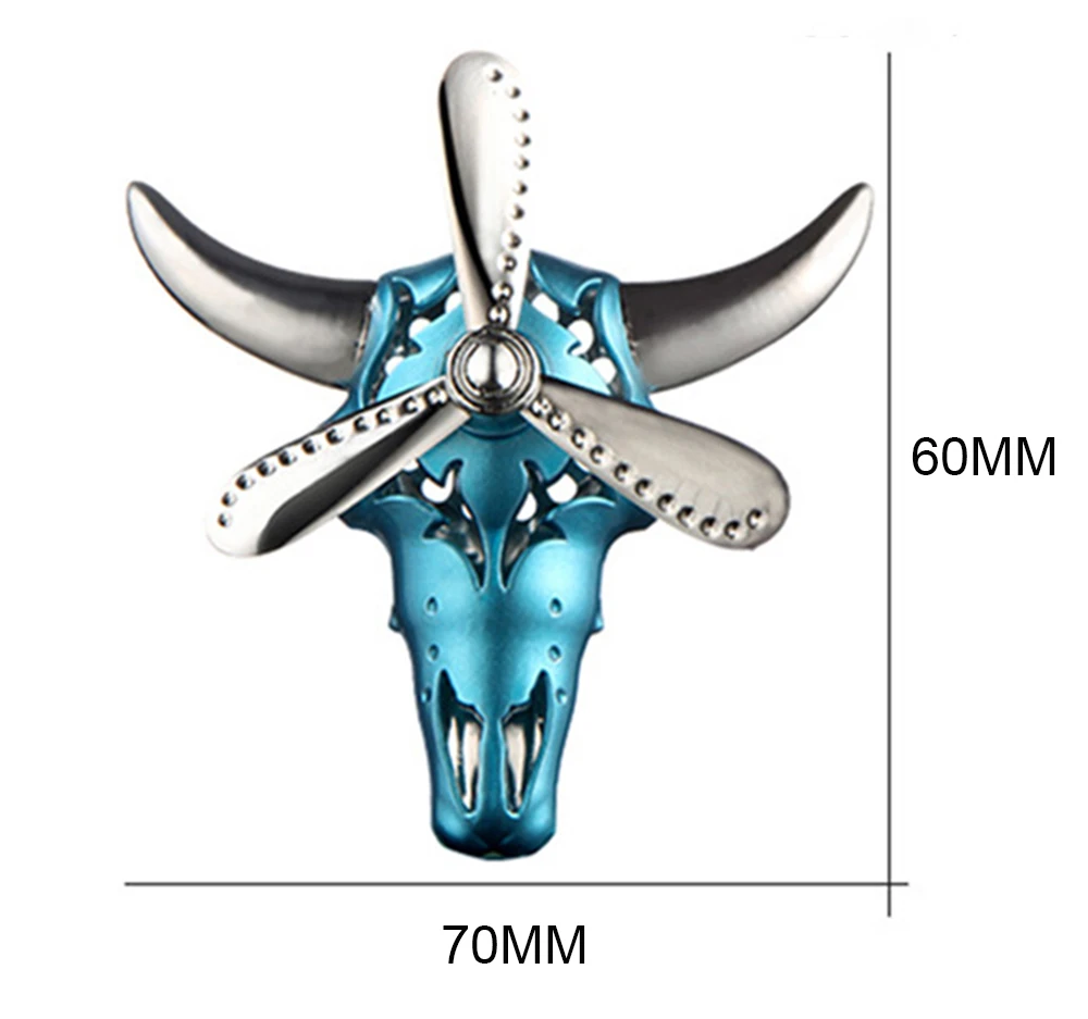 Автомобильный парфюм клип Taurus вращающийся Ox воздуха на выходе освежитель аромат автомобиля аромат запах Авто внутри украшения аксессуары