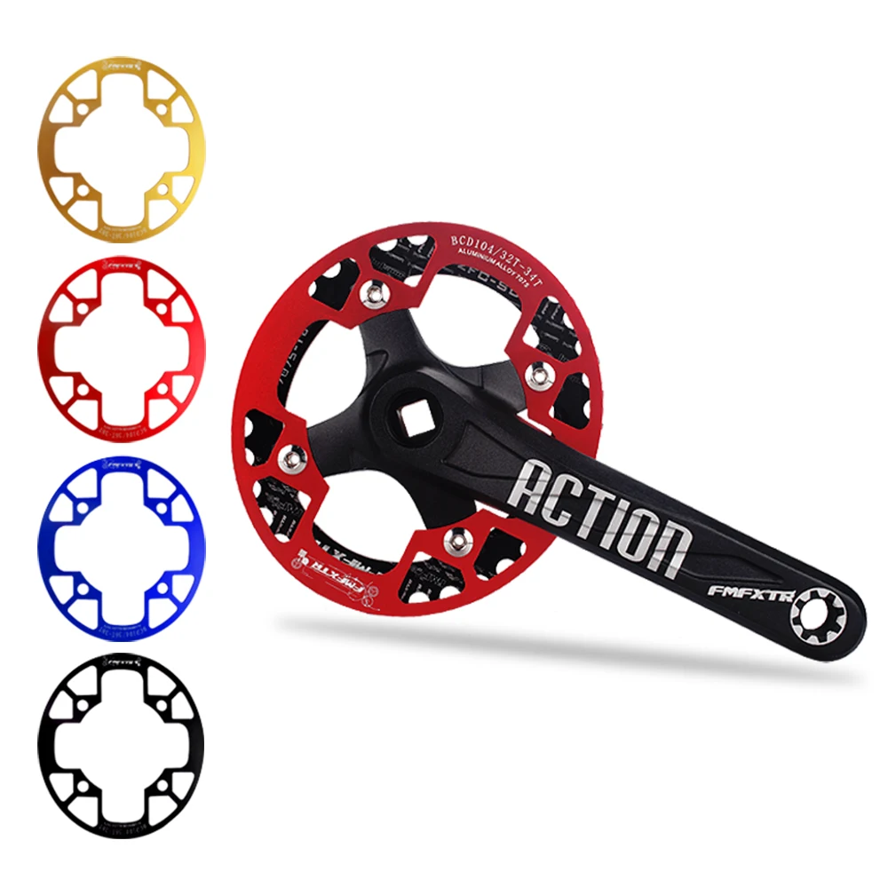 

FMFXTR mountain bike Bicycle Crank crankset mtb Brake Pads market protection Sprocket support cover large 32-36T