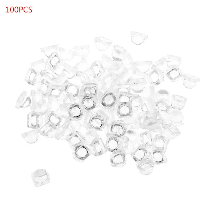 OOTDTY 100 шт. объектив для 5050 светодиодный WS2812 APA102 WS2811 SK6812 30 60 угол 140 градусов объектив