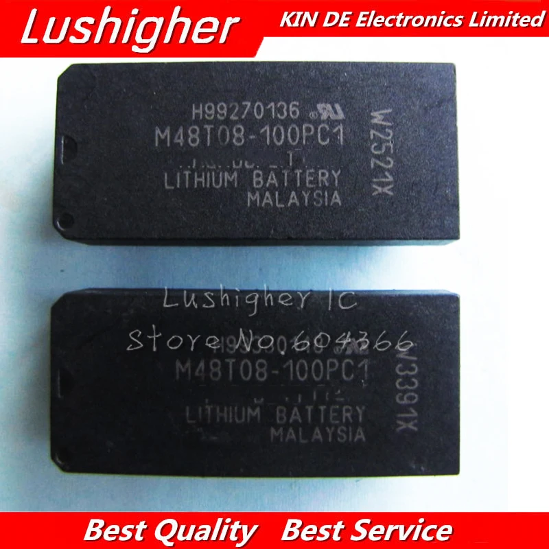 

10 шт M48T02 DIP24 M48T02-70PC1 DIP-24 M48T02-70 часы в реальном времени