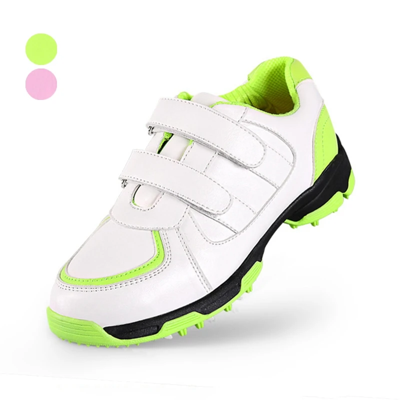 

2019 New Kids Boys Girls Golf Shoes Children Outdoor Sports Sneakers Breathable Sneakers for Children Anti-slip Golf Shoes