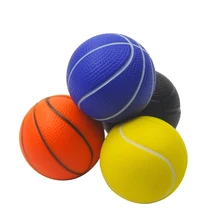 2016 Pet cats and dogs chew toy rubber elastic basketball training puppies playing interactive toys bouncing ball soft safety