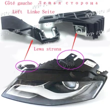 8K1941121A 8K1941121 per Audi A4l b8 lato sinistro di riparazione fari copricapo clip fissa staffa fari kit di riparazione Sinistra 09- 13