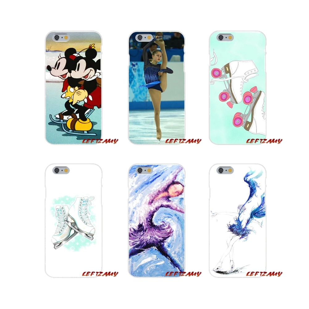 

For Samsung Galaxy S4 S5 MINI S6 S7 edge S8 S9 S10 Plus Note 3 4 5 8 9 Go ice skating with friend Accessories Phone Cases Covers