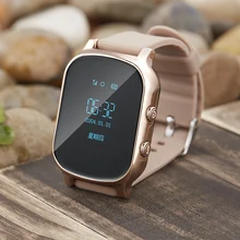 T58 smart children’s watches GPS Tracker SOS Call with sim card in Russian Baby Old Men Smartwatch For IOS android Phone