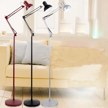 Креативный металлический напольный светильник разных цветов