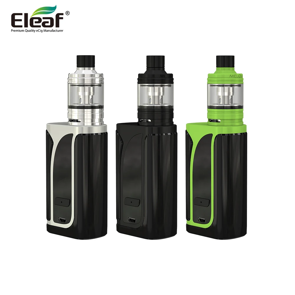 

Original Eleaf iKuun i200 kit electronic cigarette with 4600mAh built in large battery MELO 4 Atomizer 200W ikuu TC mod Vape kit