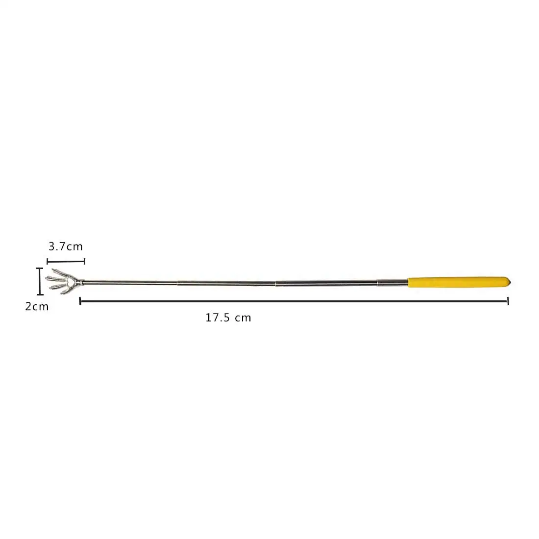 1 шт. 22-59 см случайный цвет портативный удобный коготь Регулируемая длина телескопическая чесалка для спины для массажа