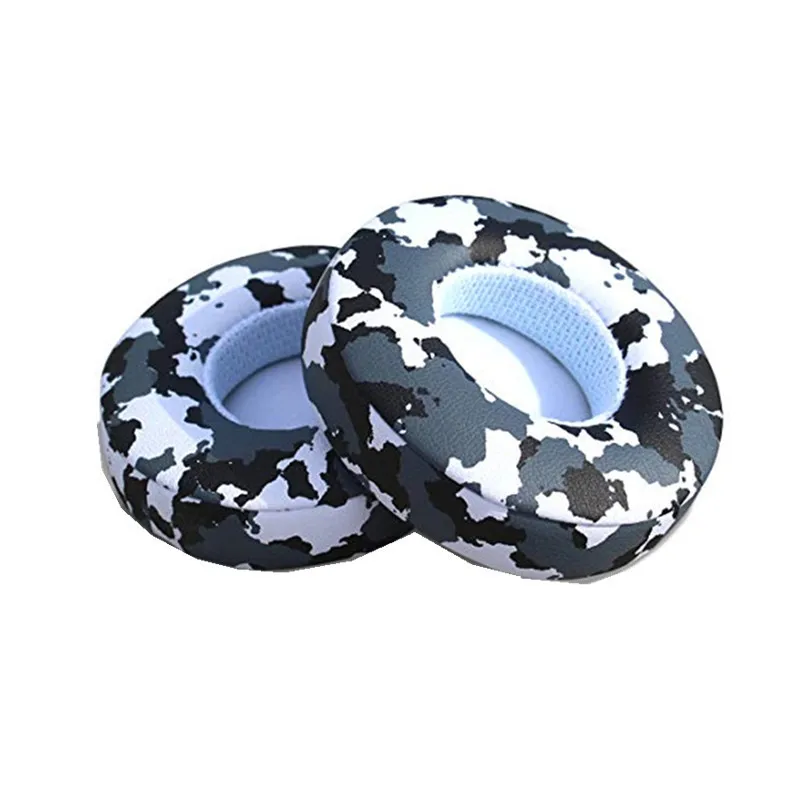 NEW Memory Foam Ear Pads Replacement Ear Cushions for Beats Solo2 Solo3 Wireless Headphones High Quality Camouflage