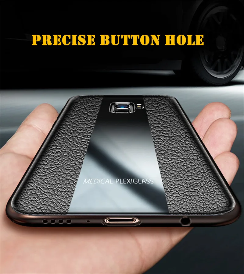 Прочный ТПУ чехол PDGB для Huawei P20 P30 Lite Mate 10 20 Pro Nova 3 4 3i 3e 4e с кожаным рисунком деловой