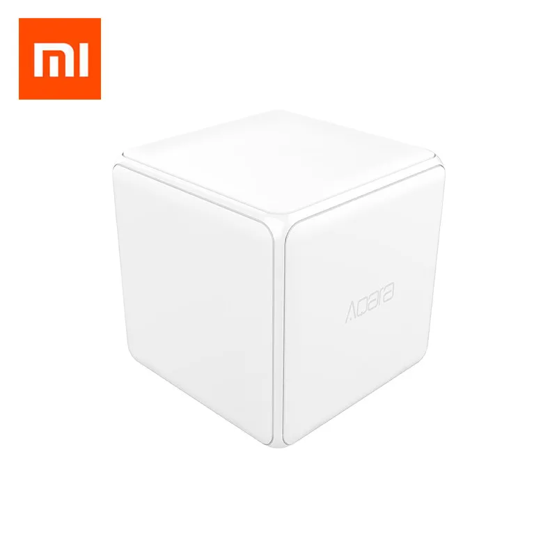 Xiao mi Aqara mi Cube контроллер Zigbee версия управляется шестью мерами с телефоном приложение для умного дома устройство ТВ умная розетка