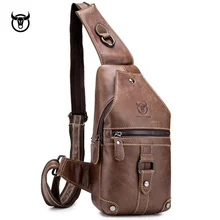 Модная мужская сумка на плечо из натуральной кожи, брендовая стильная нагрудная сумка, сумки на плечо для мужчин, мужская сумка через плечо