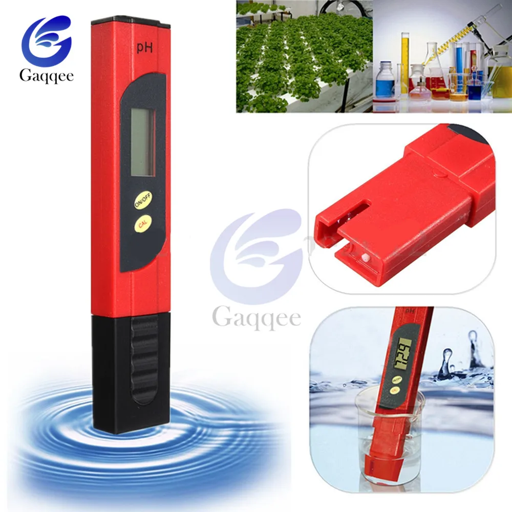 Portable Digital PH Meter 0.00-14.0 PH Tester TDS&EC Meter Thermometer 0-9999us/cm 0-9999ppm 0.1-80.0degree 3 in 1 Water Monitor