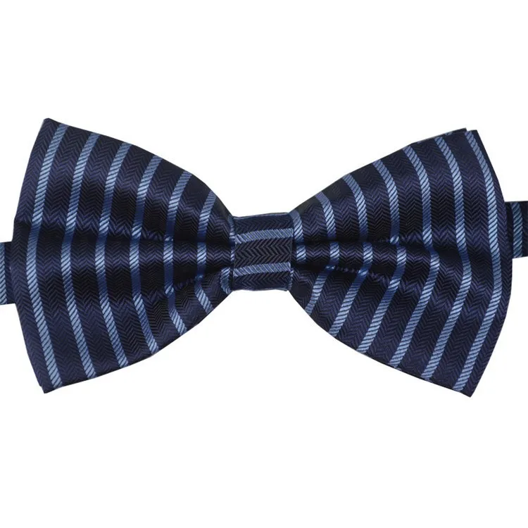 Брендовый однотонный цветной галстук-бабочка в полоску, модные галстуки-бабочки для отдыха, красные/синие/розовые/фиолетовые