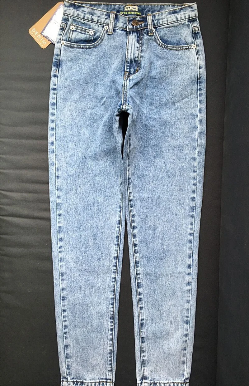CamKemsey осень зима женские джинсы винтажные джинсы с высокой талией для мамы женские прямые джинсовые брюки женские