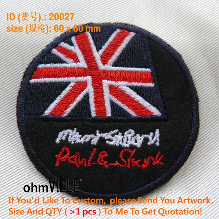 Великобритания нашивка с вышитым флагом Англии вышитые нашивки