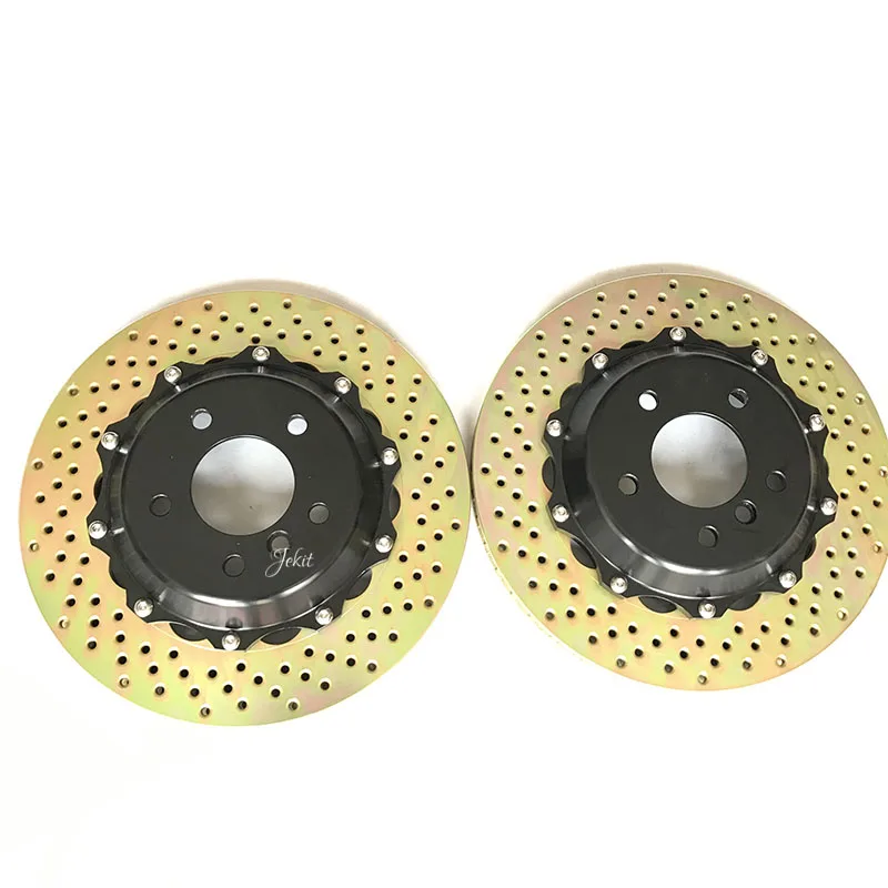 

Jekit 365*34mm drilled brake disc rotors with center bell for AUDI A6 C7 front RS5 brake caliper