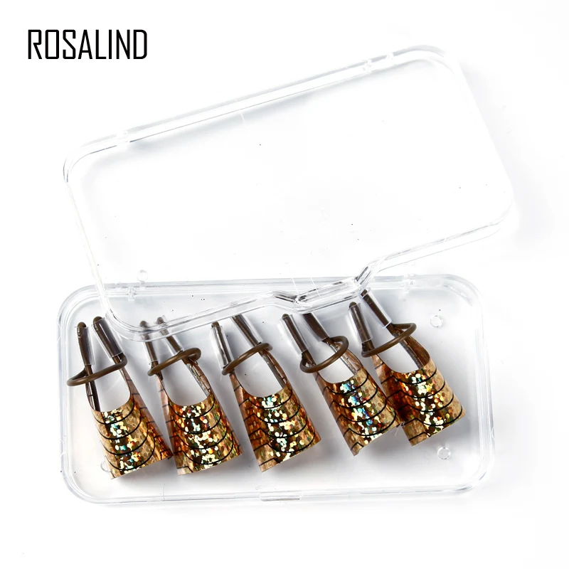 Набор инструментов для маникюра ROSALIND 5 шт./Регулируемая подставка пальцев