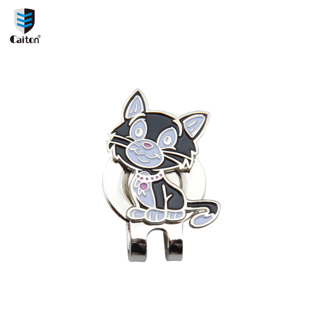 Caiton Cute animal Golf Ball Markers with Magnetic Hat Clip Golf Accessories Caiton Cute animal Golf Ball Markers with Magnetic Hat Clip Golf Accessories