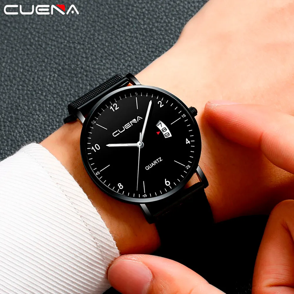 

Women Watch Luxury Quartz Sport Military Stainless Steel Dial Leather Band Ladies Watches Fashion Watch 2019 Womens watches