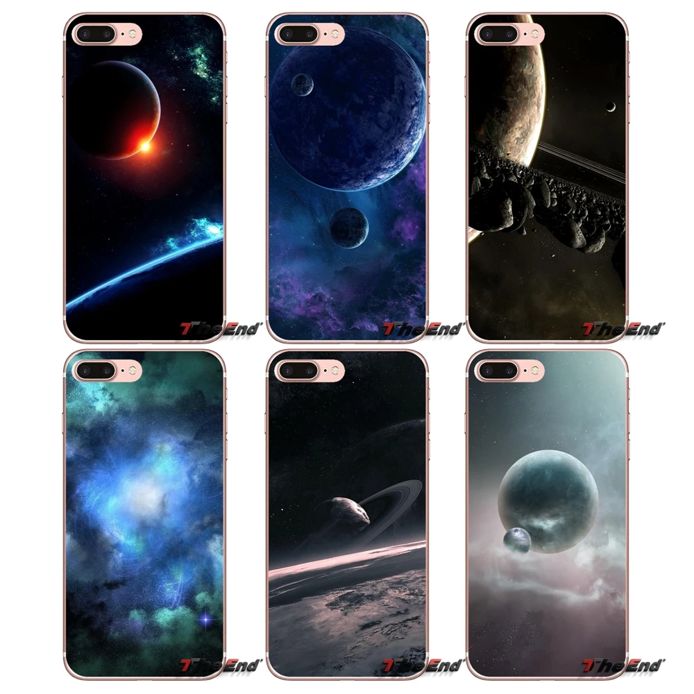 Силиконовые чехлы для телефонов Space Universe Planet Sony Xperia Z Z1 Z2 Z3 Z5 compact M2 M4 M5 E3 T3 XA Aqua LG G4 G5