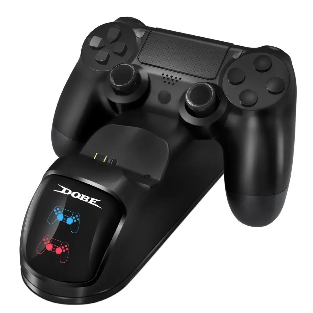 DOBE Game Dual Charging USB Charging Dock Gamepad Joystick for PS4 Wireless Controller 