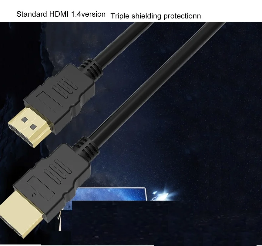 HDMI Cable 50cm 1M 2M 3M 5M 10M HDMI to HDMI Cable HDMI 1.4 4K 1080P 3D for PS3 Projector HD LCD Apple TV Computer Cables