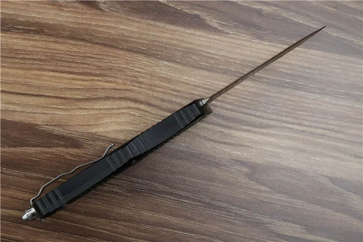OTF D2 лезвие, с алюминиевой ручкой кемпинга выживания на открытом воздухе EDC Охота тактический инструмент ужин кухонный нож