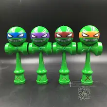 20 шт kendama полная ПУ краска ниндзя kendama, Профессиональная деревянная игрушка