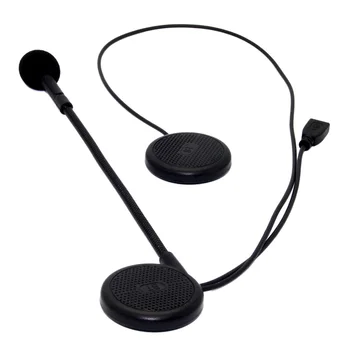 

Ultra-thin Motorcycle Helmet Bluetooth Headset Helmet Wireless Earphone with Sponge MIC NK-Shopping