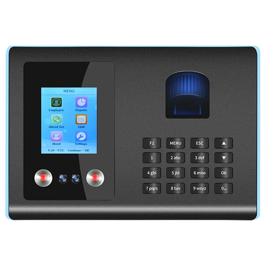 

Biometric Face Facial Fingerprint Recognition Time Attendance System Machine Device Machine