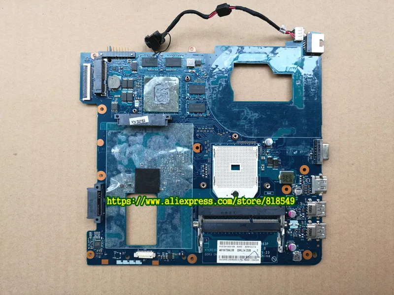 عالية كانليتي اللوحة المحمول صالح لسامسونج NP355V5C 355V5C QMLE4 LA-8863P 1 GB 100% اختبار سريع السفينة
