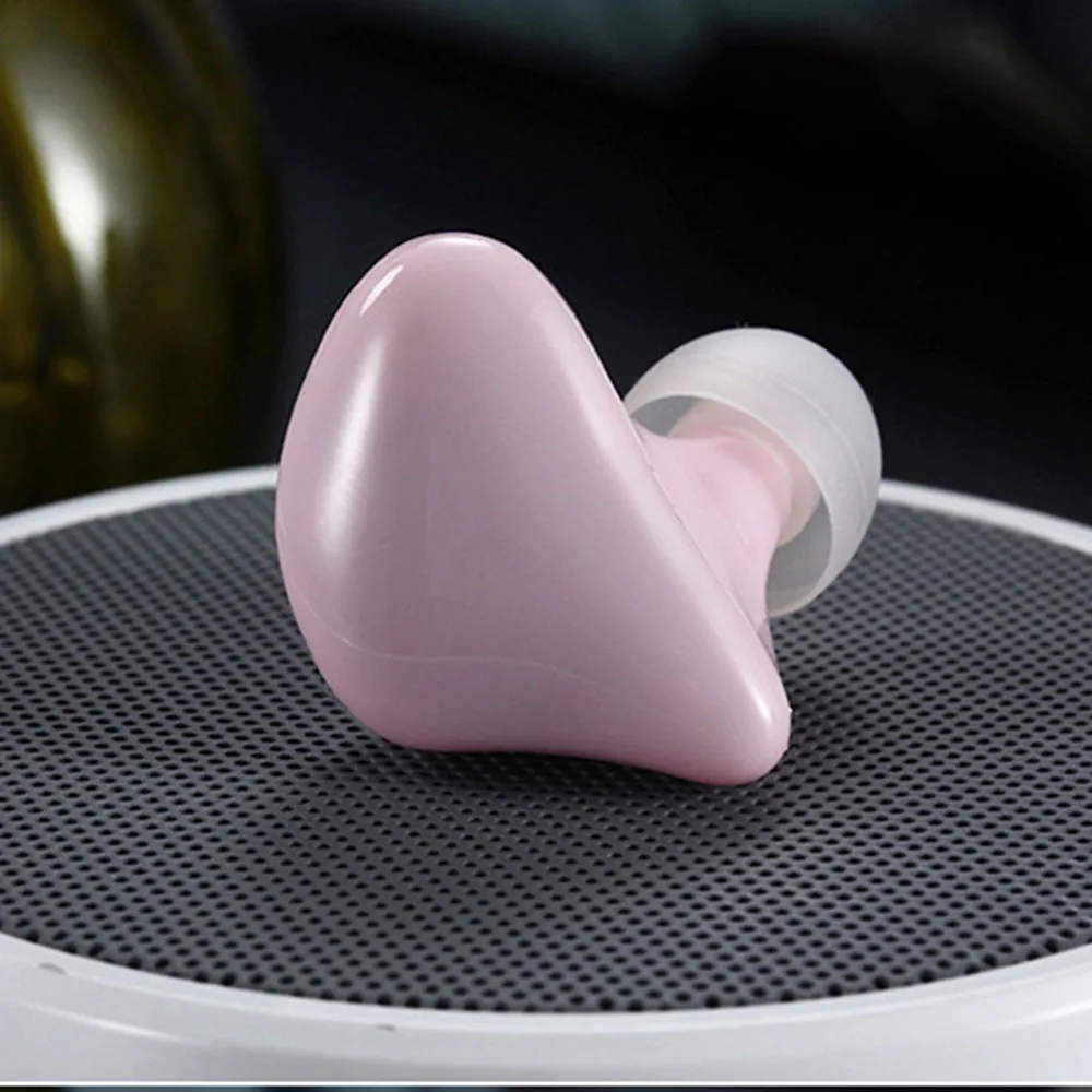 Pink X1 мини беспроводной Bluetooth 4,1 вкладыши невидимая гарнитура наушники-вкладыши для Iphone \ xiaomi \ huawei \ samsung мобильного телефона - Цвет: Pink