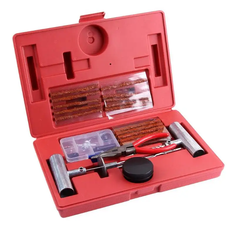 56Pcs/set Universal Heavy Duty Tire Repair Tools Kit for Motorcycle ATV