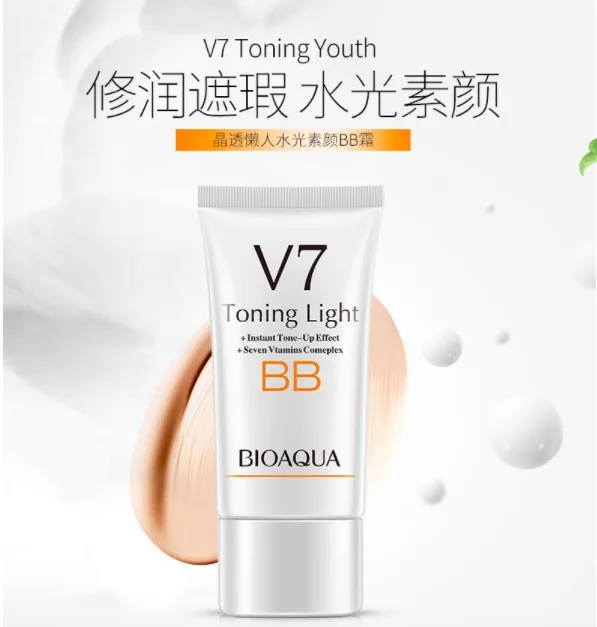 Обнаженный BB крем с воздушной подушкой SPF50+ тональный крем увлажняющий отбеливающий оголенный Макияж для лица