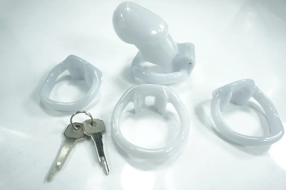 New-silicone-scrotum-penis-Squeeze-cock-ring-sleeve-ball-stretcher-set-Chastity-bondage-cage-with-4 (2)