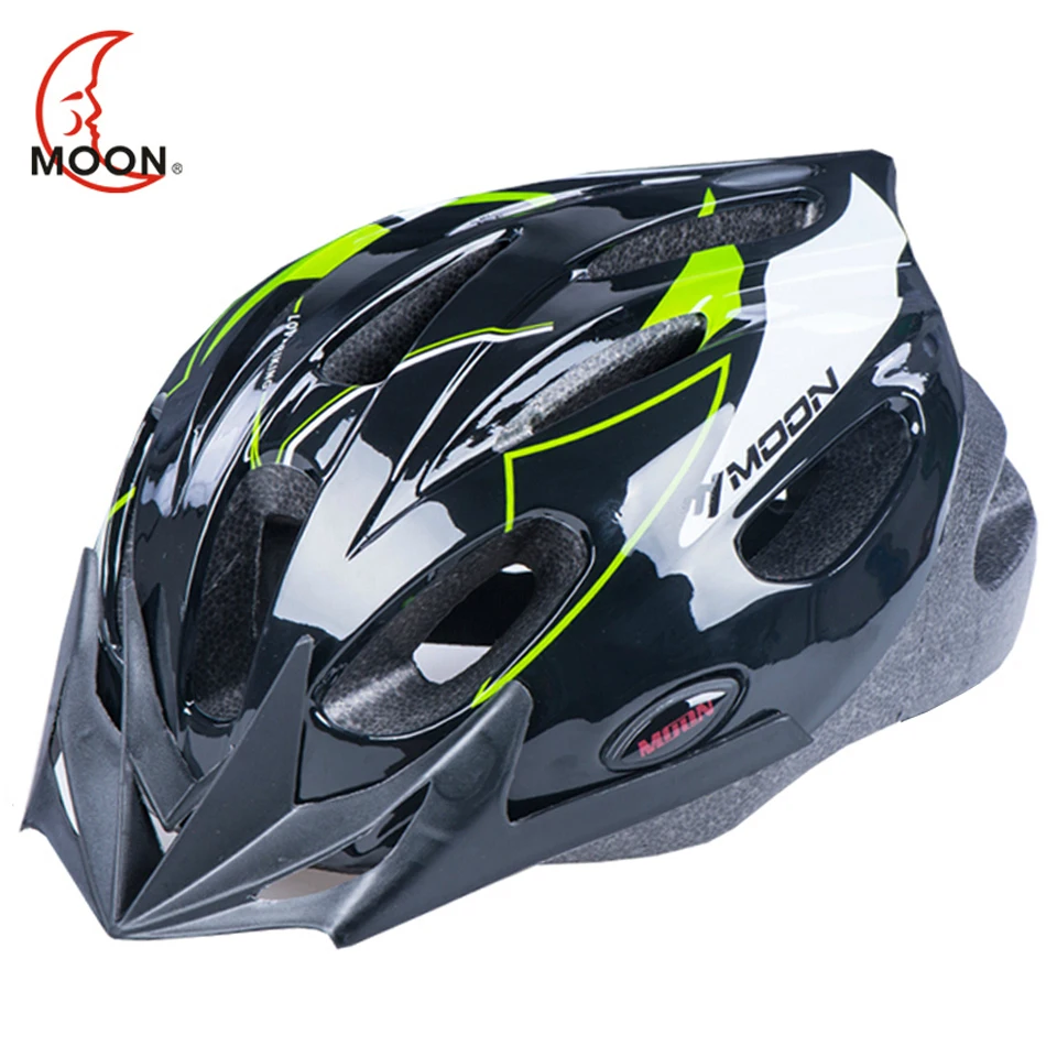 MOON Child Bicycle Helmet PC+EPS Integrally-mold Breathable Kids Cycling Helmet Road Mountain Bike MTB Helmet 260g Size M/L