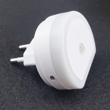 

5V 1A LED Night Lights With Dual USB Port Wall Charger Plug Light Sensor Control Home Emergency Lights EU Plug Socket Lamps