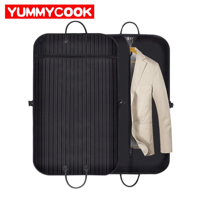 للماء حقيبة ملابس للسفر الرجال الأعمال حمل للطي دعوى معطف غطاء غبار خزانة تخزين حقيبة منظم اكسسوارات للماء حقيبة ملابس للسفر الرجال الأعمال حمل للطي دعوى معطف غطاء غبار خزانة تخزين حقيبة منظم اكسسوارات