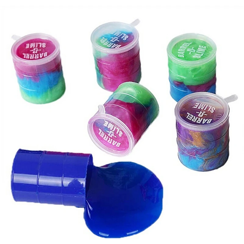 colorful drums barrel o slime joke prank toys colorful drums barrel o slime joke prank toys