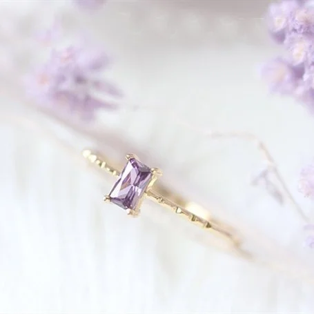 

2019 Chic New Long Zircon Ring Ladies Wedding Engagement Ring Women Fashion Jewelry