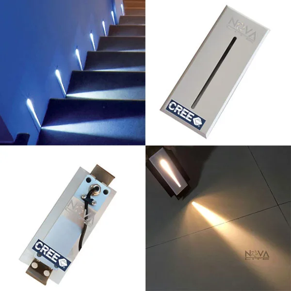 Us 79 88 2pcs Blade Step Light White Led Recessed Stair Lighting Pure Aluminum Ip54 Wall Foot Lamp 3w Xbd In Indoor Lamps From Lights Us 79 88 2pcs Blade Step Light White Led Recessed Stair Lighting Pure Aluminum Ip54 Wall Foot Lamp 3w Xbd In Indoor Lamps From Lights