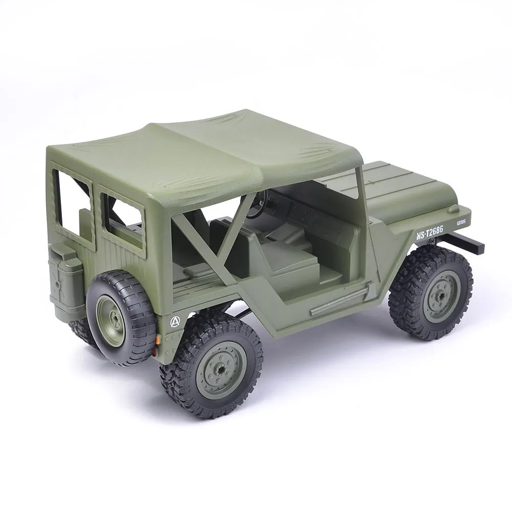 

Simulation Military Card Full Scale Remote Control Car Military Four-wheel Drive Off-road Simulation Jeep Rc car