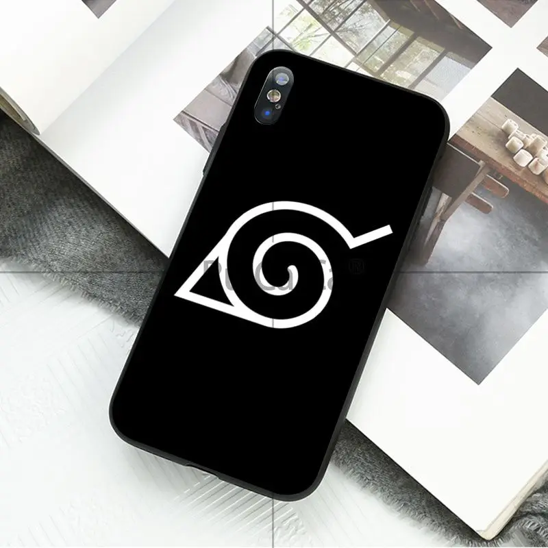 Ruicaica Наруто Shippuden xiao логотип клиента высокое качество чехол для телефона для iPhone 8 7 6 6S Plus 5 5S SE XR X XS MAX Coque Shell - Цвет: A8