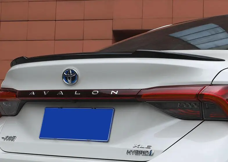 Для Avalon спойлер- Toyota Avalon YC надрезаемая подкладка, ABS пластик Материал заднего крыла автомобиля Цвет задний спойлер