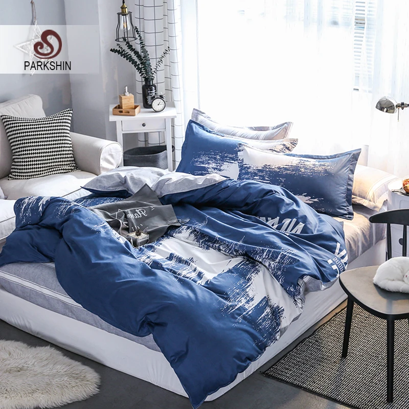 ParkShin 2019 Art Warm Bedding Set Double Bedspread Duvet Cover Flat Sheet Queen King Bed Linen Decor Home Textile | Дом и сад