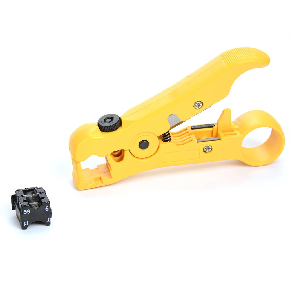 4 In 1 Mini Coaxial Cable Stripper Stripping Cutter For RG59, RG11, RG7, RG6